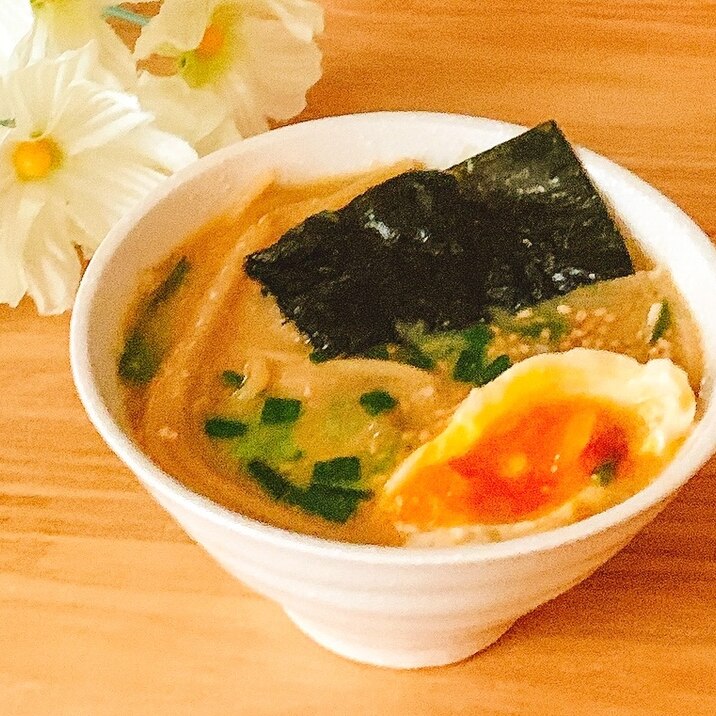 ランチ♪味付け卵ラーメン✧˖°